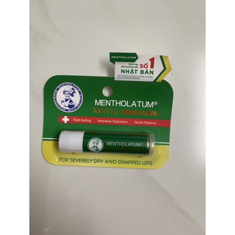 Son Dưỡng Môi Rohto Chuyên Biệt Cho Môi Khô, Nứt Nẻ 4.3g