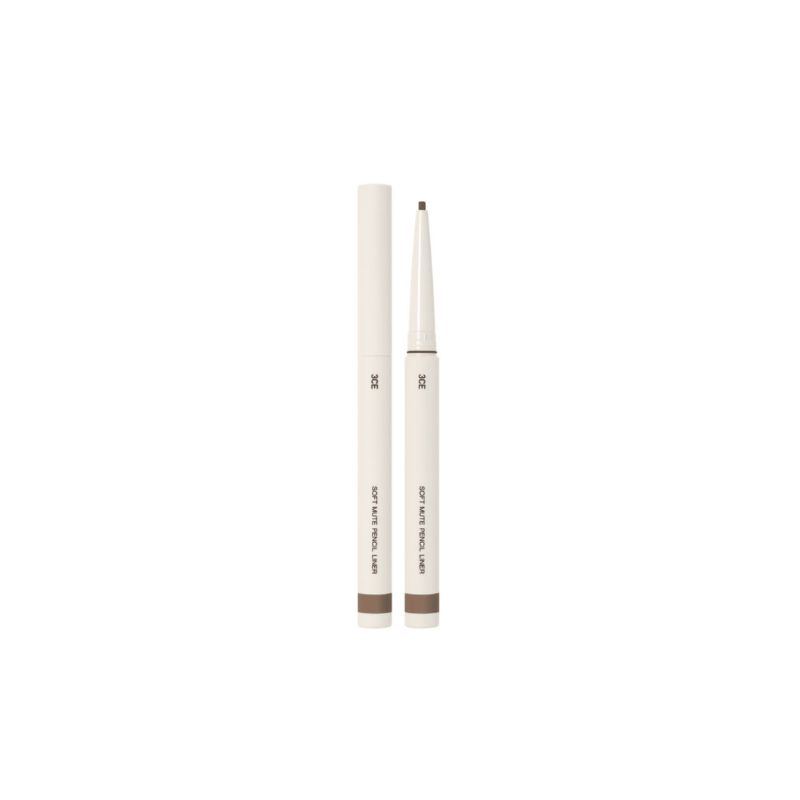 Chì Kẻ Mắt Mềm Mại 3CE Soft Mute Pencil #Ash Gray