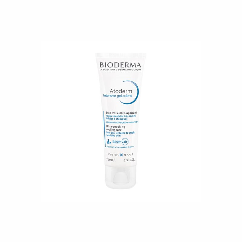 Gel Dưỡng Bioderma Atoderm Intensive Gel-Creme Cho Da Khô Nhạy Cảm, Kích Ứng 75ml