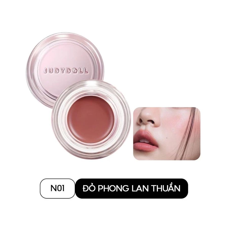 Son & Má Hồng Judydoll Multimuse Watery Color Balm C01