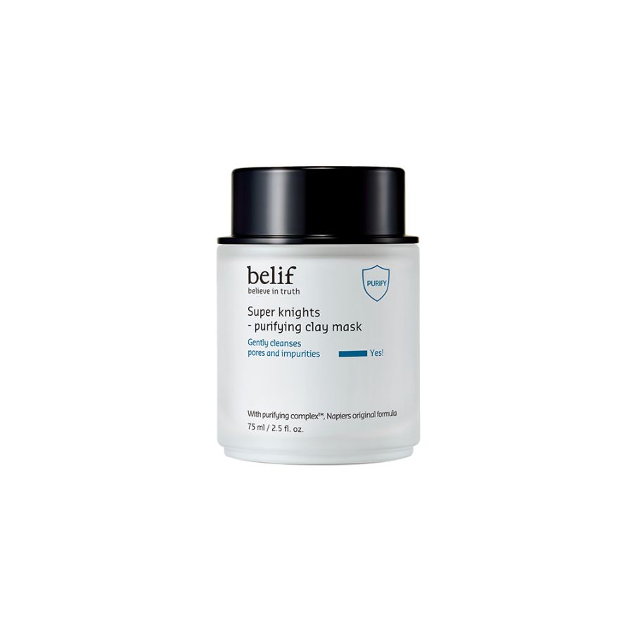 Mặt Nạ Belif Super Knights Purifying Clay Mask Đất Sét 75ml