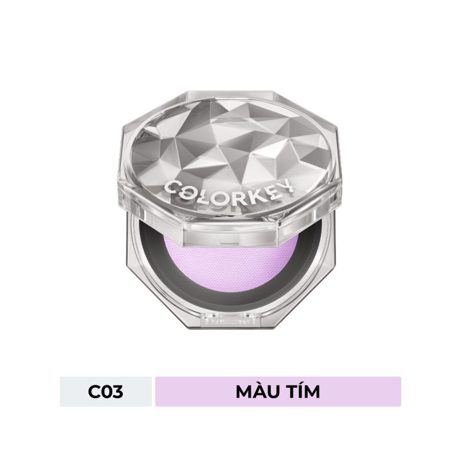 Phấn Phủ Colorkey Lasting Naturally Powder Dạng Bột C01 Màu Trắng