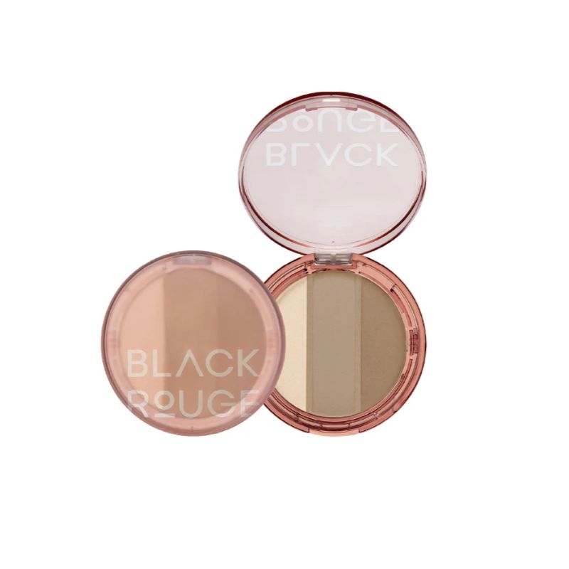 Tạo Khối Và Bắt Sáng Black Rouge Up And Down Triple Contouring - U01