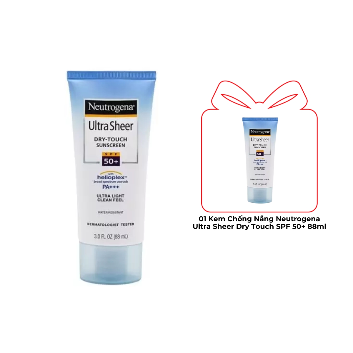 Kem Chống Nắng Neutrogena Ultra Sheer Dry Touch SPF 50+ 88ml