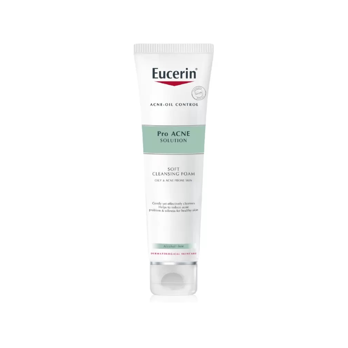 Sữa Rửa Mặt Eucerin Pro ACNE Solution Soft Cleansing Foam Tạo Bọt Cho Da Mụn Nhờn Nhiều 150g