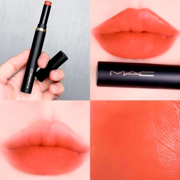 Son Thỏi MAC Powder Kiss Velvet Blur Slim - 895 Sorry Not Sorry