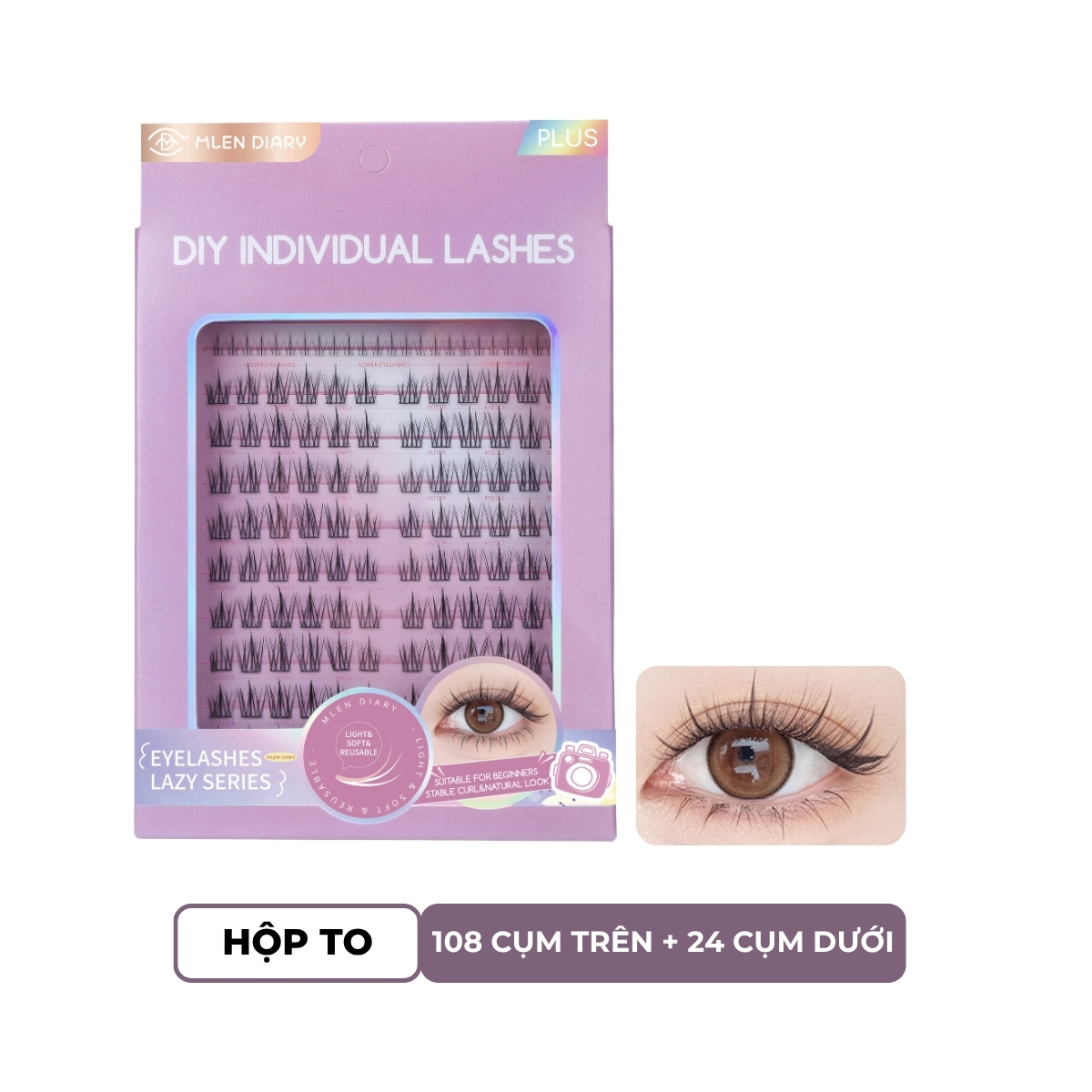 Mi Giả Mlen Diary Kiểu Hướng Dương (Hộp To)