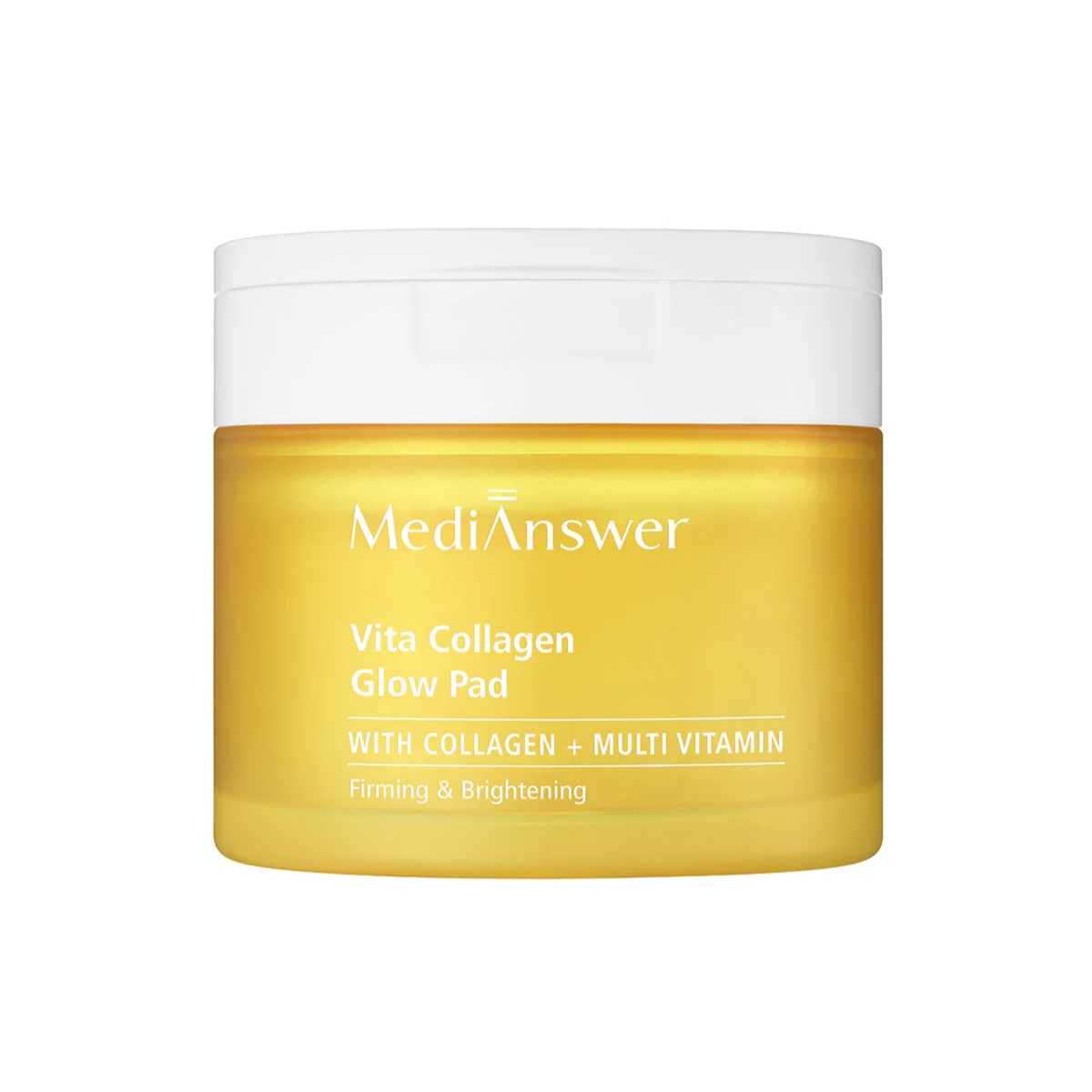 Nước Hoa Hồng MediAnswer Dạng Miếng Vita Collagen Glow Toner Pad 80 Miếng