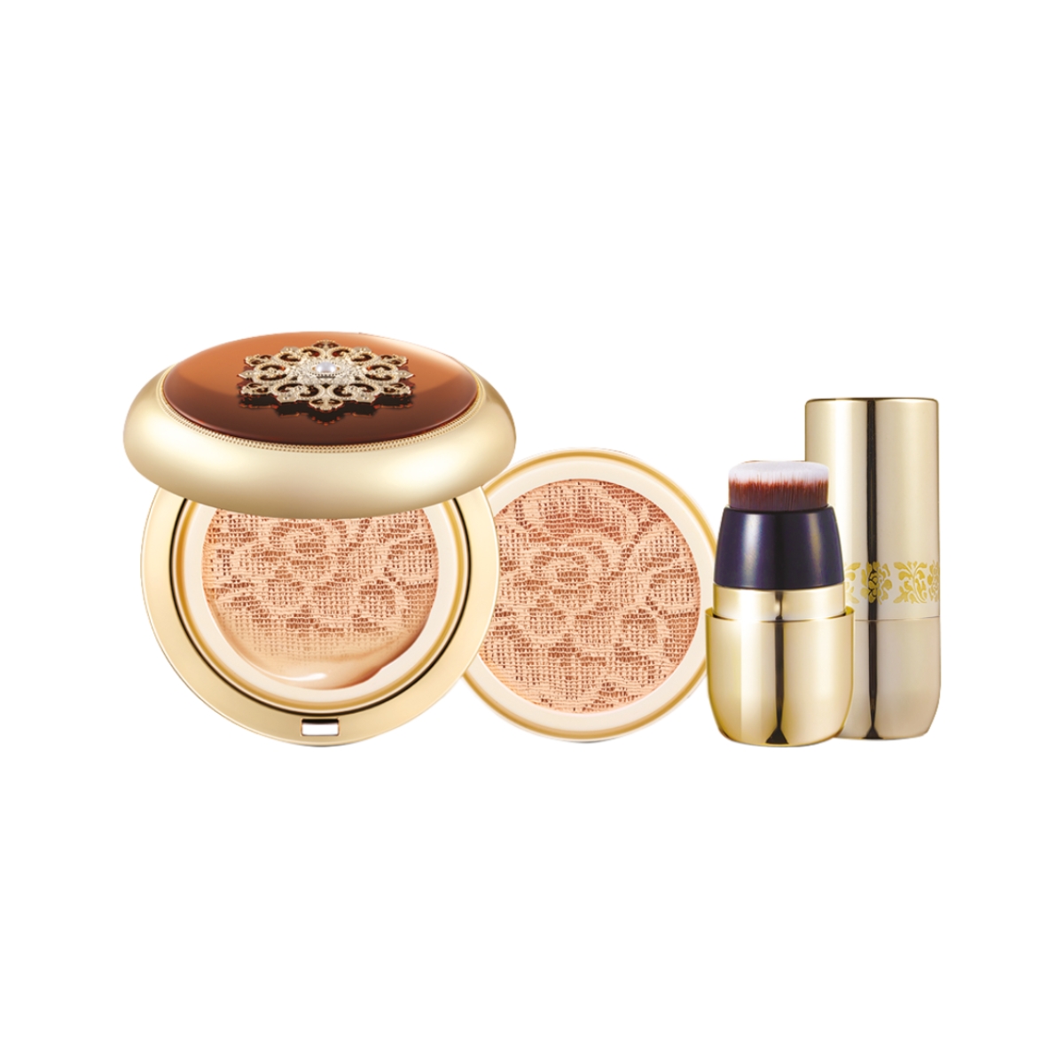 Phấn Nước The History Of Whoo Cheonggidan Radiant Essence Cushion SPF50+/PA+++ 30g (Tặng kèm lõi + cọ)
