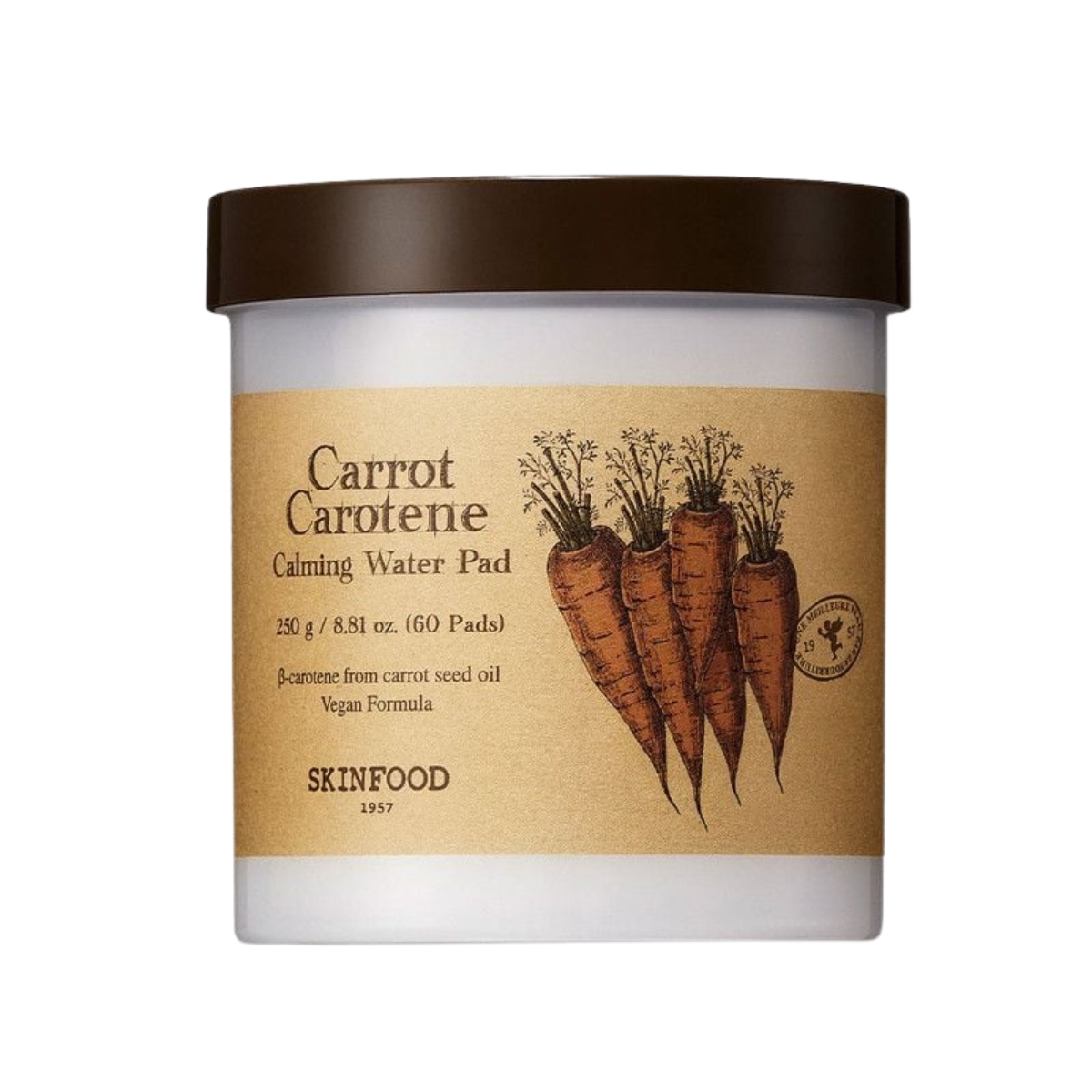 Nước Hoa Hồng Skinfood Dạng Miếng Carrot Carotene Calming Water Pad