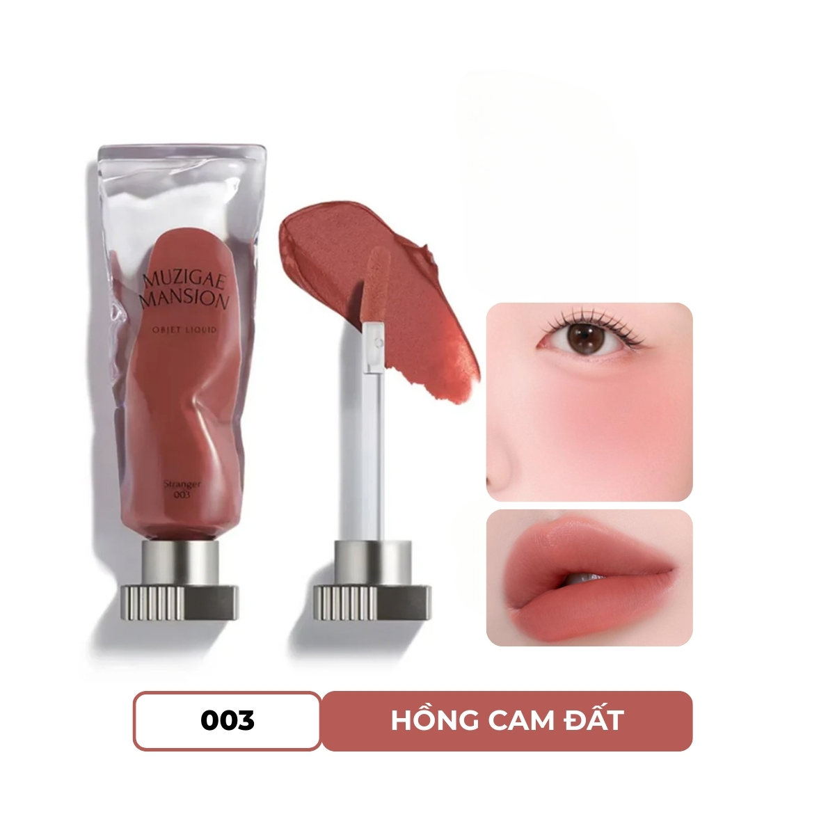 Son Kem Muzigae Mansion Objet Liquid Thuần Chay #003 STRANGER