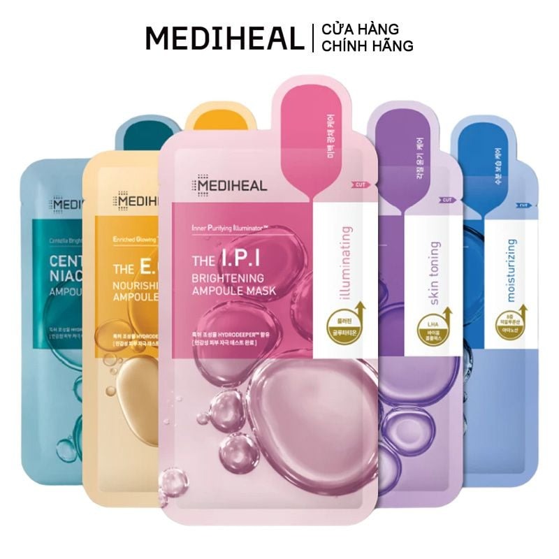 Mặt Nạ Mediheal Derma Ampoule Mask H.P.A (Mẫu cũ)