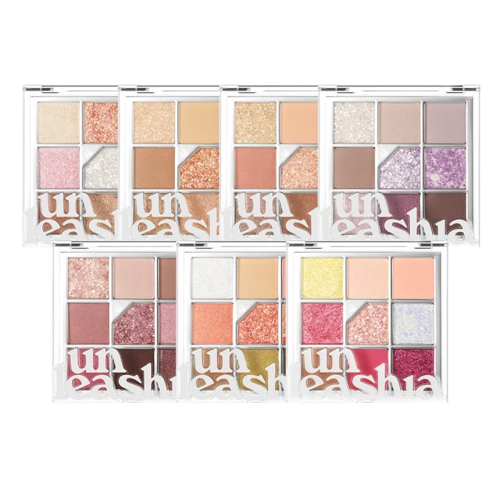 Phấn Mắt Unleashia Glitterpedia Eye Pallete 9 Ô - NO.2 All of Brown