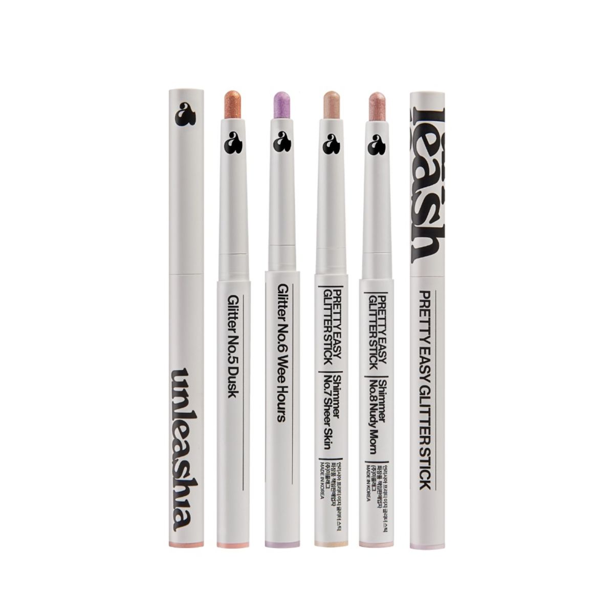 Phấn Mắt Unleashia Pretty Easy Glitter Stick Bút Nhũ - NO2 Flutter