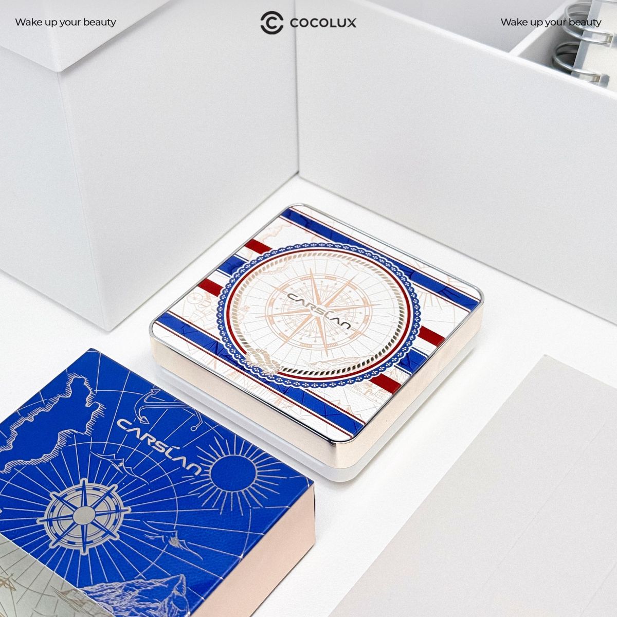 Phấn Phủ Carslan 2.0 Dạng Nén Black Magnet Soft Focus Powder #01 Trong Suốt