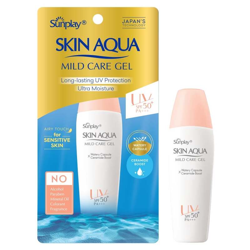 Gel Chống Nắng Sunplay Skin Aqua Mild Care Gel Cho Da Nhạy Cảm 25g
