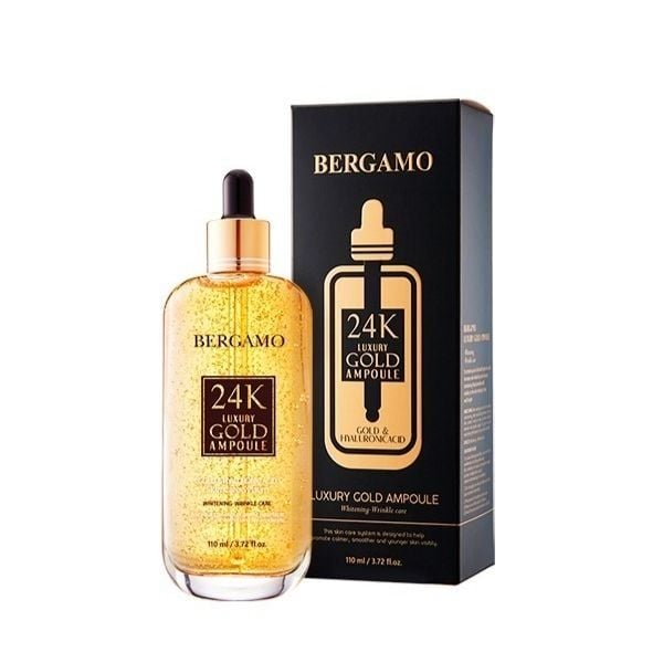 Tinh Chất Bergamo Vàng 24k Luxury Gold Ampoule 110ml