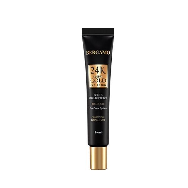 Lăn Dưỡng Mắt Bergamo Trị Thâm 24k Luxury Gold Eye Serum 30ml