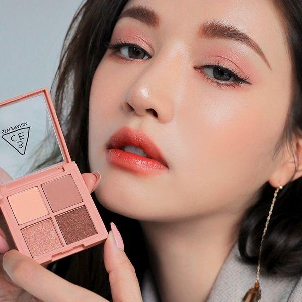 Phấn Mắt 3CE Mini Multi Eye Color Palette 4 Ô 3.2g - Màu Sắc: SIDE BY SIDE