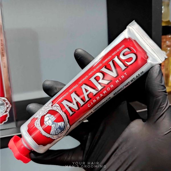 Kem Đánh Răng MARVIS Cinnamon Mint Màu Đỏ