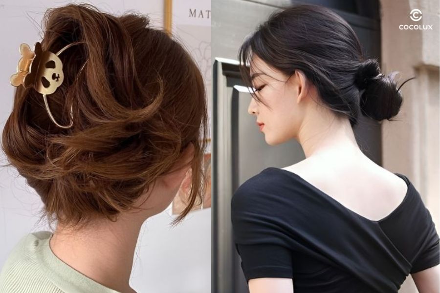 Búi Hàn Quốc nhẹ nhàng, chuẩn phong cách thanh lịch