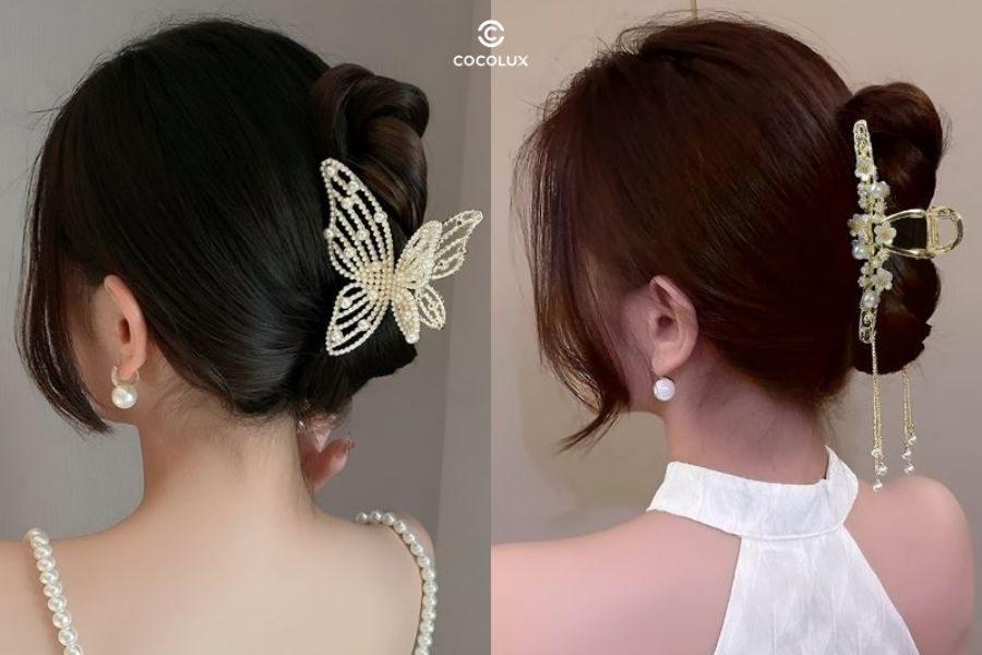 Búi tóc dự tiệc sang trọng, nổi bật trong mọi sự kiện