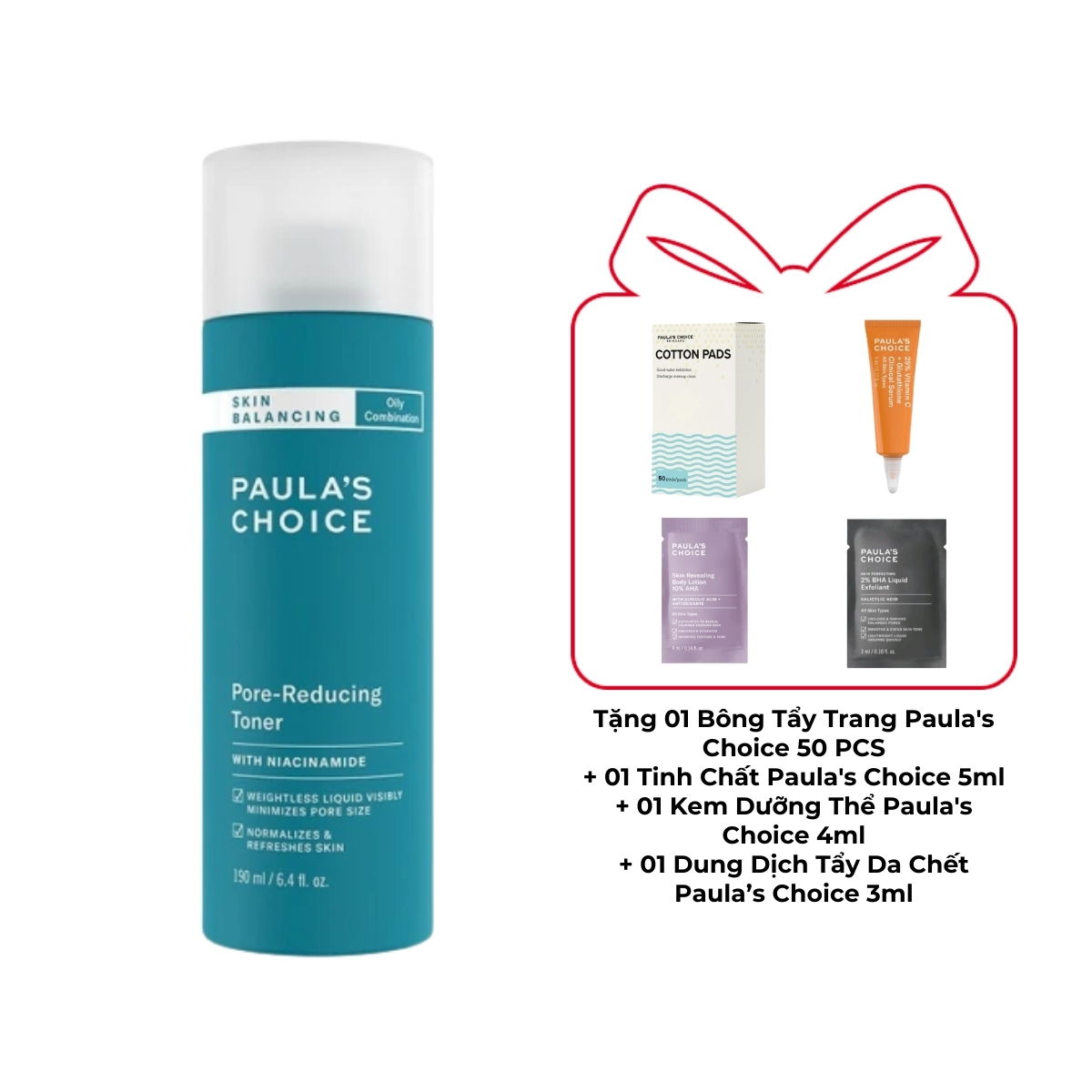 Nước Hoa Hồng Paula's Choice Cải Thiện Lỗ Chân Lông 190ml