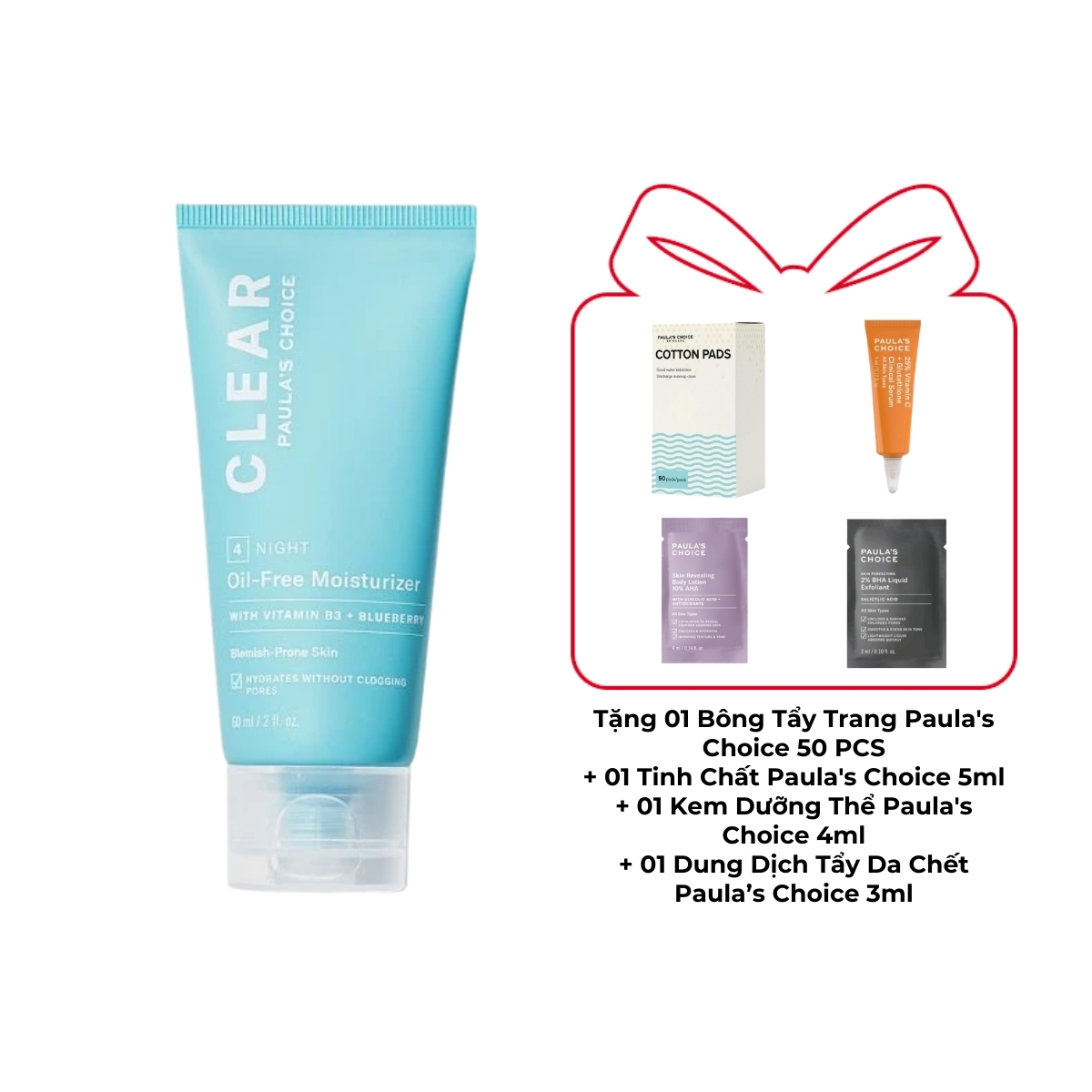 Kem Dưỡng Paula's Choice Cấp Ẩm Dành Cho Da Mụn 60ml