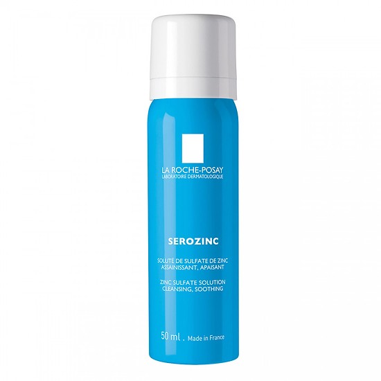 Xịt Khoáng La Roche-Posay Serozinc Làm Sạch & Làm Dịu Da Dầu Mụn 50ml