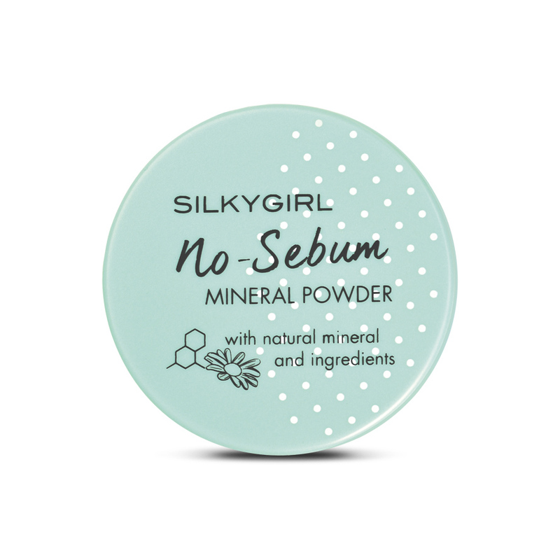 Phấn Phủ Silkygirl No-Sebum Mineral Powder Kiềm Dầu