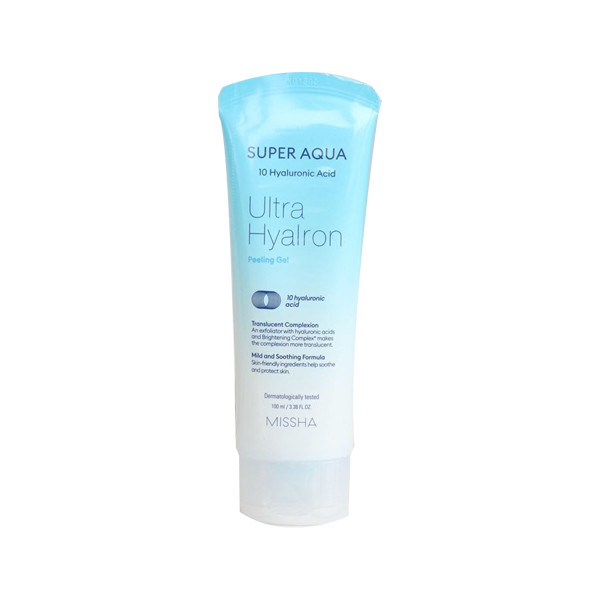 Tẩy Tế Bào Chết Da Mặt Missha Super Aqua Ultra Hyalron Peeling Gel 100ml