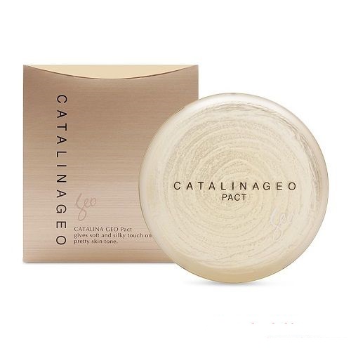 Phấn Phủ Geo Catalina GEO Pact Vàng - 01 Natural Beige
