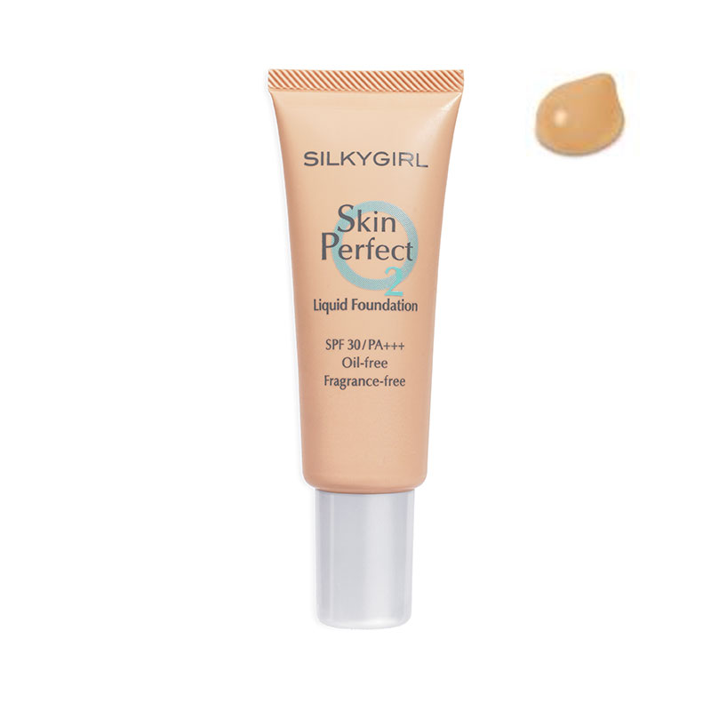 Kem Nền Silkygirl Skin Perfect Liquid Foundation - 01 Light