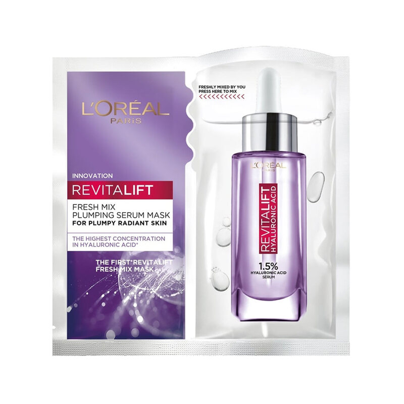 Mặt Nạ Loreal Fresh Mixed Plumping Serum Dưỡng Da Căng Mịn 33g