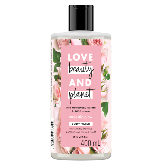 Sữa Tắm Love Beauty And Planet Dưỡng Sáng Da 400ml