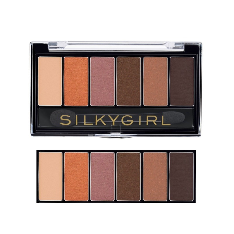 Phấn Mắt Silkygirl 6 Ô Truly Nude Eye Palette - 03 Sandy