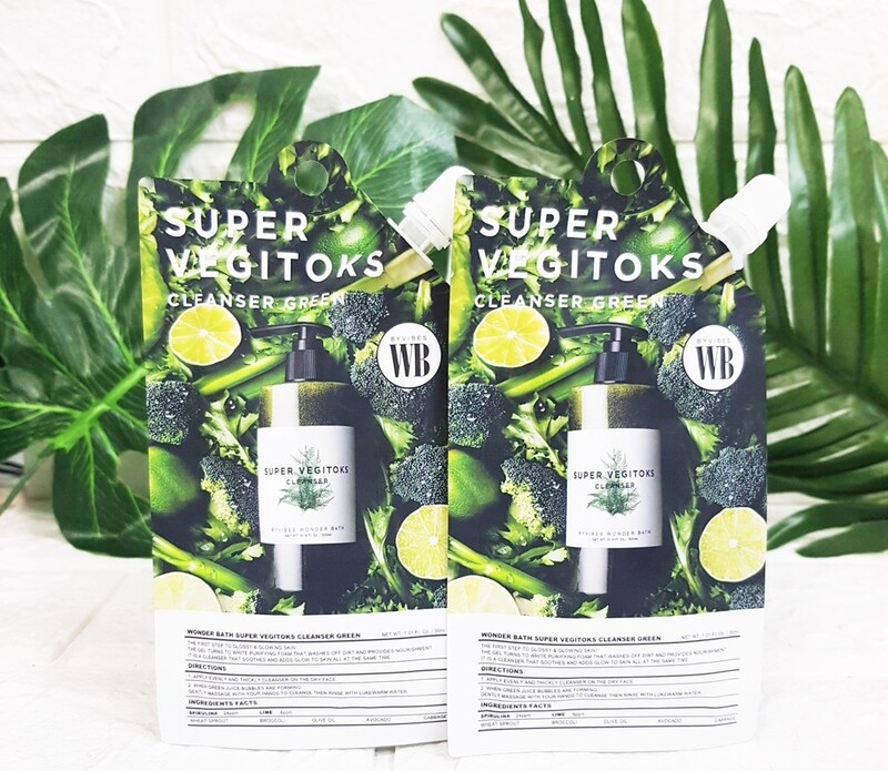 Sữa Rửa Mặt Wonder Bath Thải Độc, Chiết Xuất Rau Củ 30ml