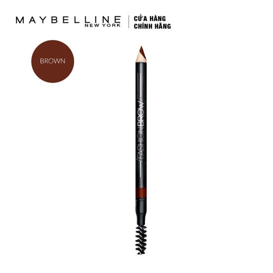 Chì Kẻ Mày Maybelline Fashion Brow Cream Brush 2in1 Brown 1.5g