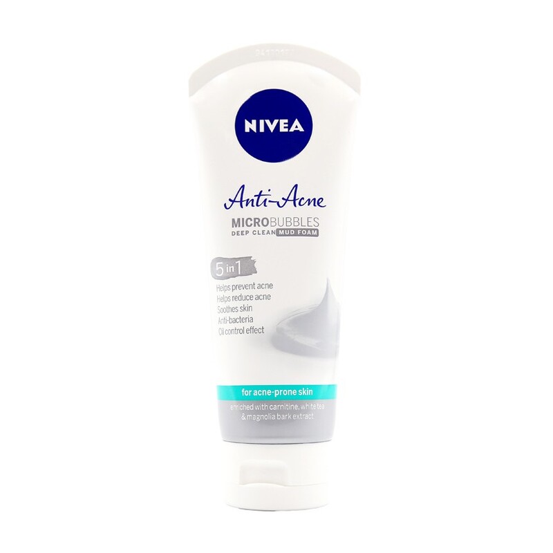 Sữa Rửa Mặt Nivea Nữ Anti-Acne Khoáng Chất Ngừa Mụn 100g