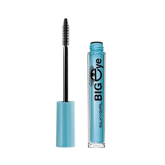 Mascara Silkygirl Big Eye Collagen Waterproof Làm Dài Và Cong Mi