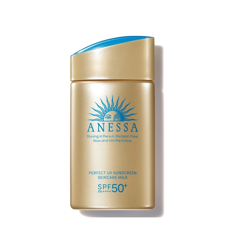 Sữa Chống Nắng Anessa Perfect UV Sunscreen Skincare Milk N SPF50+ PA++++ Dưỡng Da Kiềm Dầu Mẫu Mới 2022 60ml