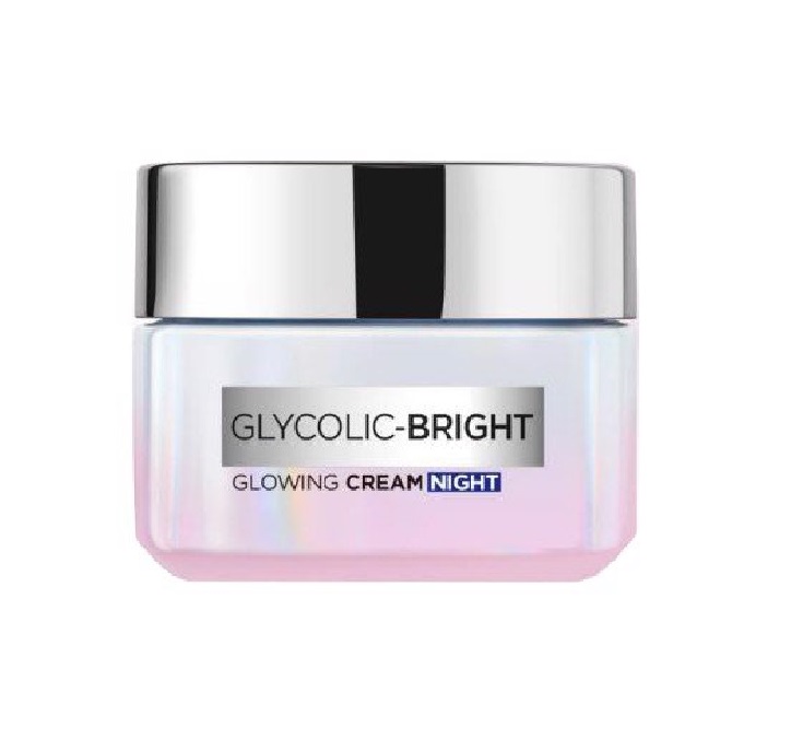 Kem Dưỡng Loreal Glycolic - Bright Glowing Cream Sáng Da Ban Đêm 50ml