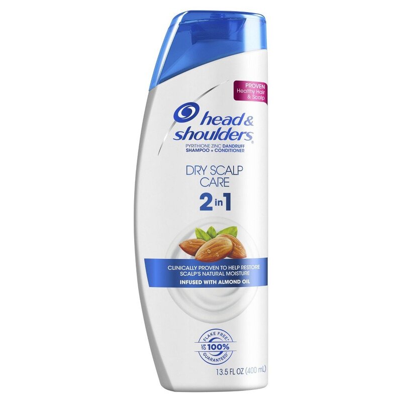 Dầu Gội & Xả Head & Shoulders Dry Scalp Care 2in1 Dưỡng Ẩm Da Đầu Khô 400ml
