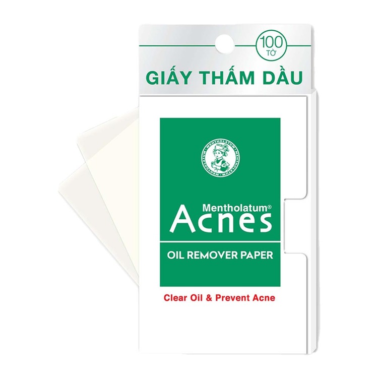 Giấy Thấm Dầu Acnes Oil Remover Paper 100 PCS 