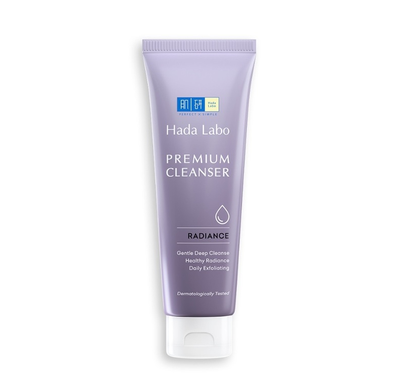 Bộ Sản Phẩm Sữa Rửa Mặt Hada Labo Premium Cleanser Radiance 100g + Dung dịch Hada Labo Advanced Nourish 40ml