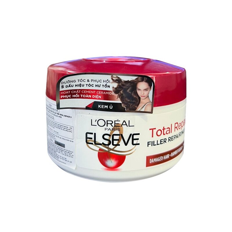 Kem Ủ Tóc Loreal Paris Hỗ Trợ Phục Hồi Tóc Hư Tổn 200ml