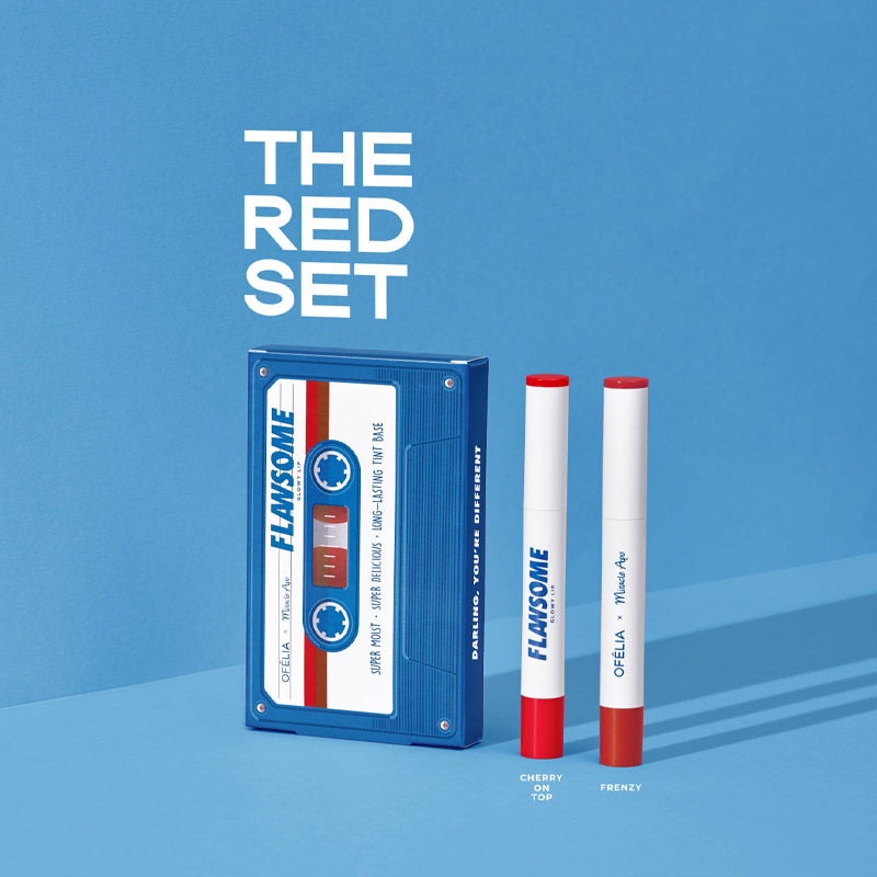 Set Son Miracle Apo x Ofélia Flawsome The Pink Set 2x2g the red set