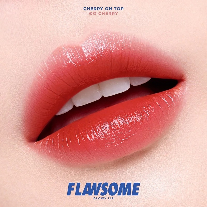 Son Môi Miracle Apo x Ofélia Flawsome Glowy Lip 2g cherry on top