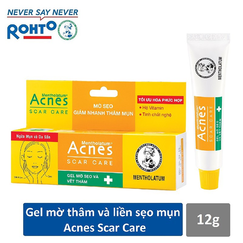 ​​Gel Dưỡng Acnes Scar Care Giúp Mờ Sẹo Và Vết Thâm 12g