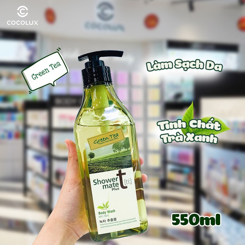 Sữa tắm showermate Trà Xanh
